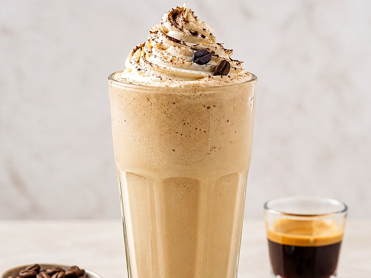 Recette Frappé café réalisée avec un Ninja Creami
