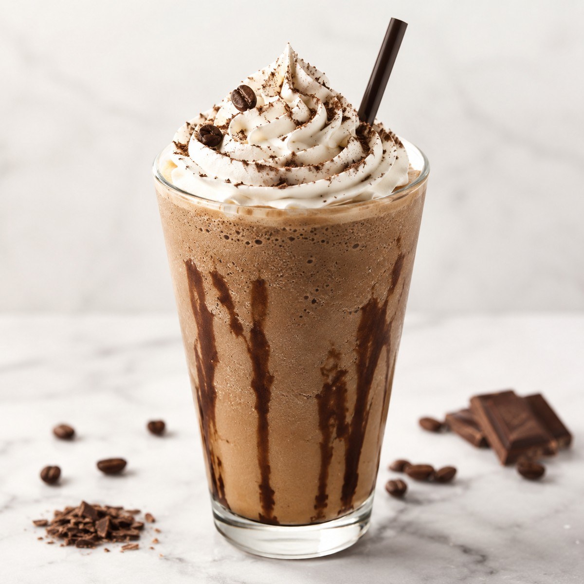 Recette Frappé chocolat réalisée avec un Ninja Creami