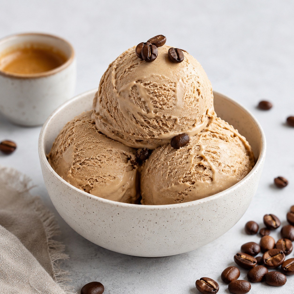 Recette Gelato café réalisée avec un Ninja Creami