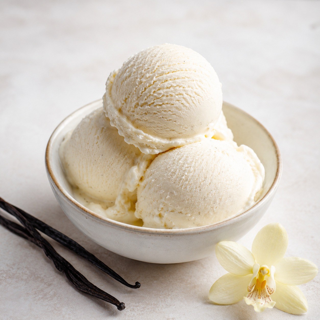 Recette Gelato vanille réalisée avec un Ninja Creami