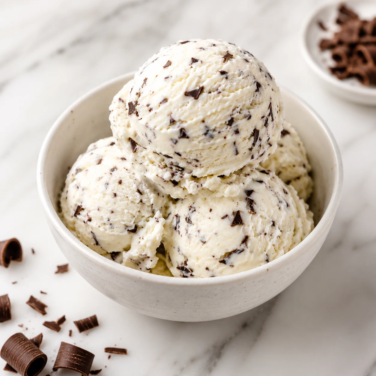 Recette Gelato stracciatella réalisée avec un Ninja Creami