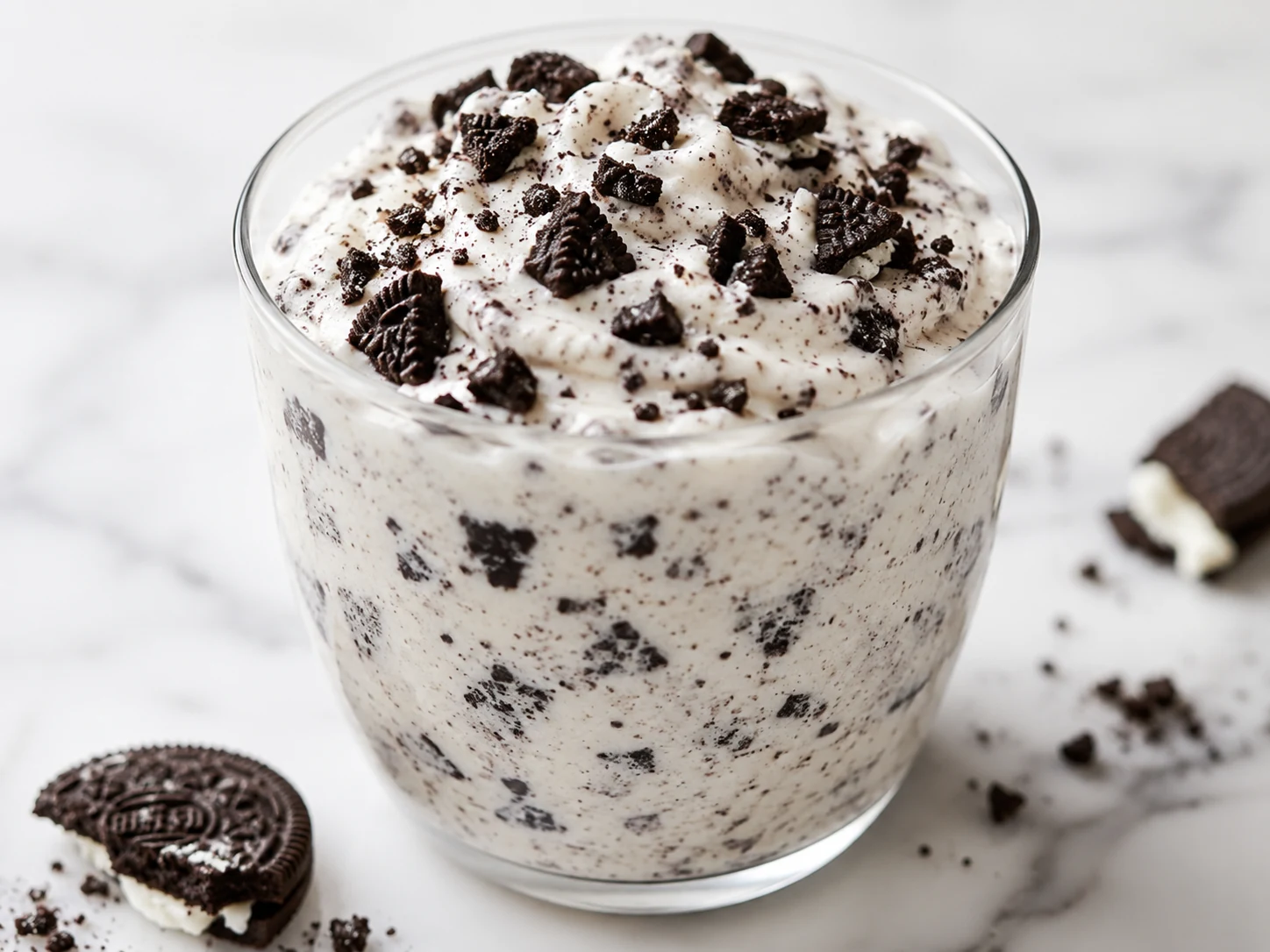Recette Glace façon McFlurry Oreo réalisée avec un Ninja Creami