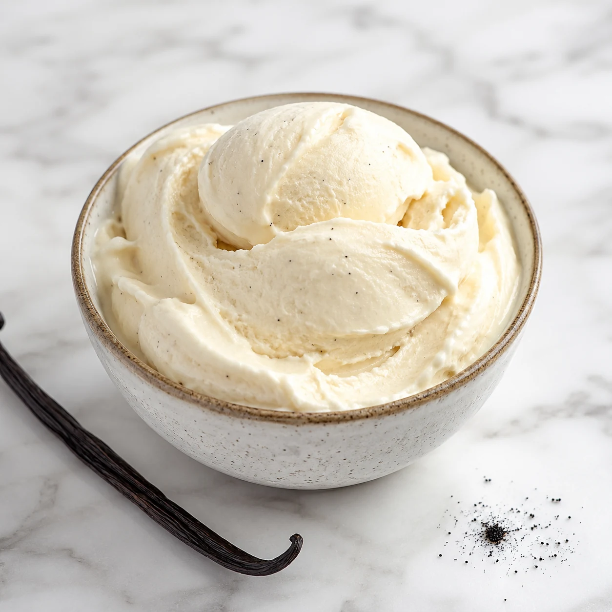 Recette Glace protéinée vanille réalisée avec un Ninja Creami